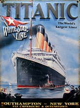 Old advert - Titanic