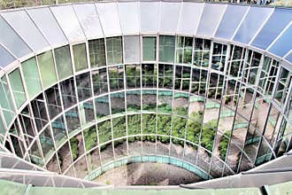 Ecological modern building .