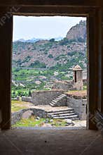 View of King Fort from the Queen`s Fort