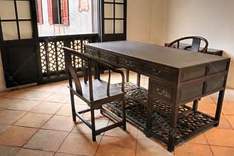 Old house interior of Chinese