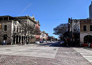 6st street in downtown Austin Texas