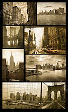 Manhattan views on grunge