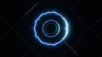 Power Energy Textured 3d Vortex Background Loop