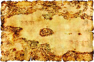 background of an old ancient map