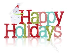 Happy Holidays Sign