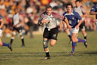 Rugby action