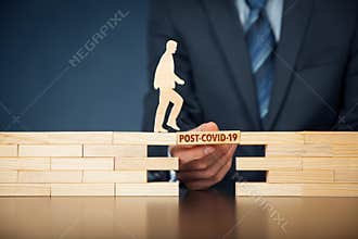 Post-covid-19 era concept