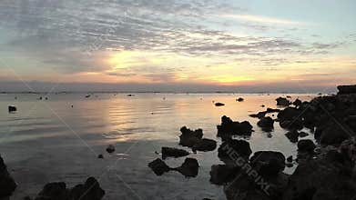 Sunrise over the Red Sea, Marsa Alam, Egypt