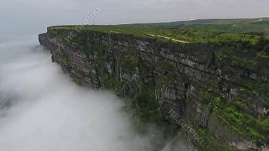 Drone in the capital,A surprising snapshot of the drone in Aerial view of Salalah, autumn season