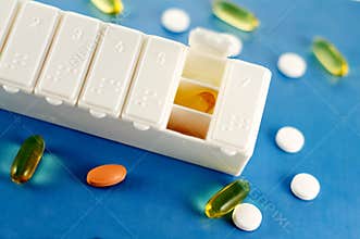 Prescription Drugs in Pill Box