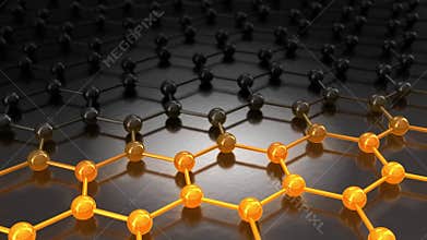 A symbolic representation of the fast charging of a graphene battery