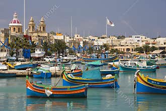 Malta - Marsaxlokk Harbor