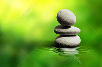 Zen White Spa Stones