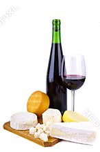 Cheese and wine