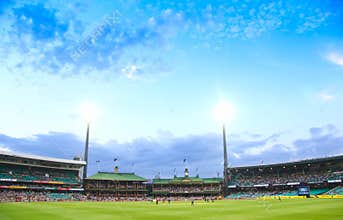 One Day International Cricket Match Between Austra