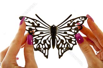 Black fashion Butterfly
