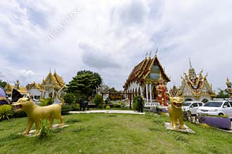 Khung Tha Lao Temple in Lop Buri Province