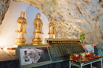 Cenotaph of Changchun Eternal Spring Shrine in Taroko National Park, Xiulin, Hualien, Taiwan