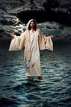 Jesus Walking on the water