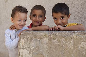 Displaced Iraq Refugee Children