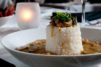 Cajun etouffee