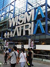 Outside Wisma Atria mall
