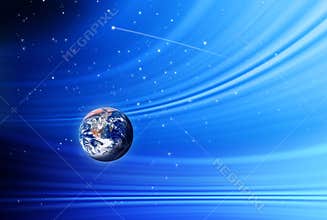 Earth Stars Space Sky
