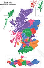 Scotland map