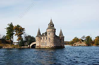 Power House of Boldt Castle in Thousand Islands, NY