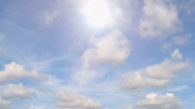Academic graduation caps throwing in the sky background, university graduation