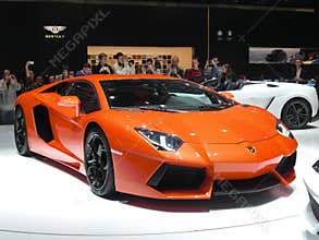 Lamborghini Aventador premiere