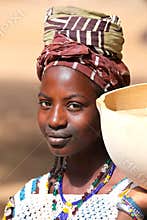 Girl in Africa