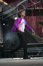 The Rolling Stones ,Mick Jagger during the concert