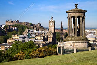 Edinburgh Summer City View
