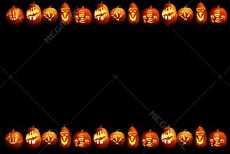 Halloween frame