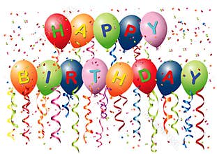 Happy Birthday Balloons