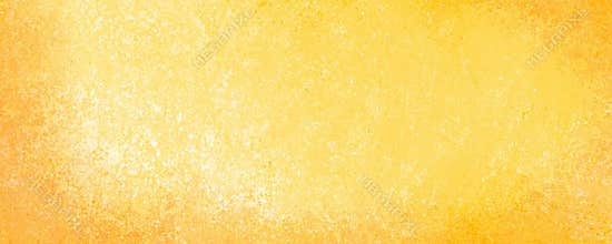 Gold background texture in yellow orange and white , old textured paper with grunge borders, abstract vintage wall or painted meta