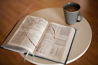 Bible Study with Hot Drink