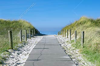 Beach path