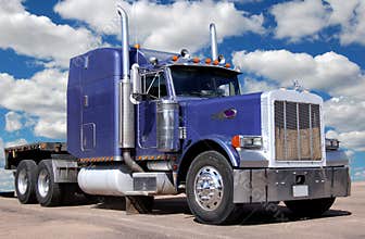 Big Purple Truck