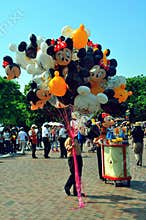 Disneyland balloon seller