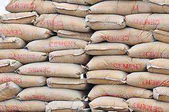 Cement bags