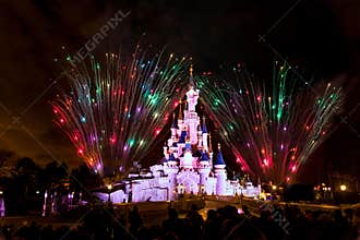 Euro Disneyland Paris castle