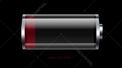 Low battery charge