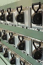 Old electric distribution switchgear