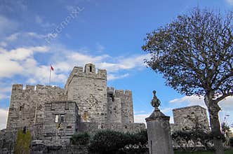 The Castle Rushen in the Isle of Man