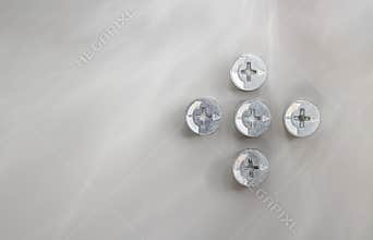 Nuts for connecting bolts top veiw