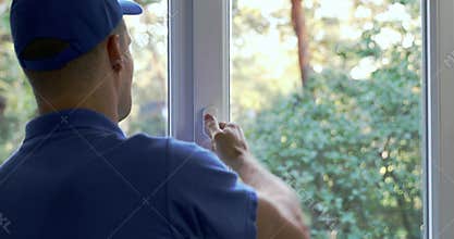 Plastic pvc window installation and maintenance service