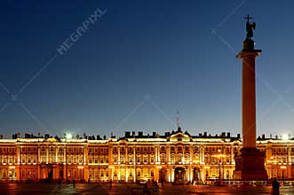 Winter Palace in St. Petersburg, Russia