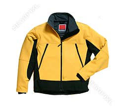 Yellow Softshell Jacket